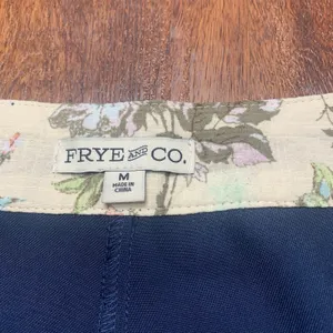 Frye & Co. Cropped Wide Leg Pants Iconic Blue Indigo Women’s Sz M New! thumbnail 2
