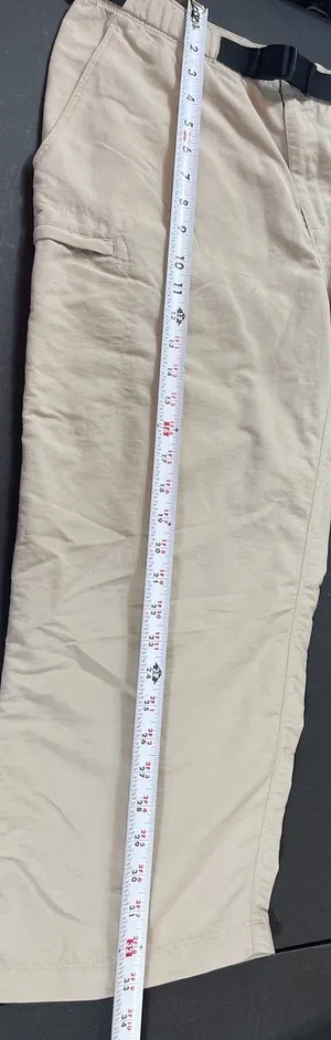 The North Face Women’s Hiking Cargo Capri Beige Nylon Trail Outdoor Pants L thumbnail 10