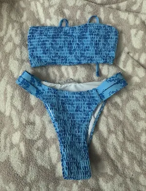 Shein Ruffle Bikini Set thumbnail 1