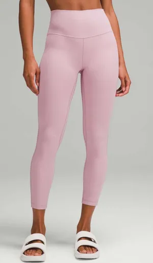 Lululemon Align High-Rise Pant 25" in Rose Blush Women’s Sz 14 Athletic Leggings thumbnail 1