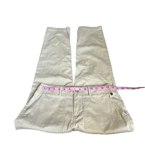 LL BEAN favorite fit khaki pants Size 4 thumbnail 3