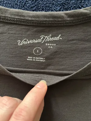 Universal Thread Grey Top thumbnail 2