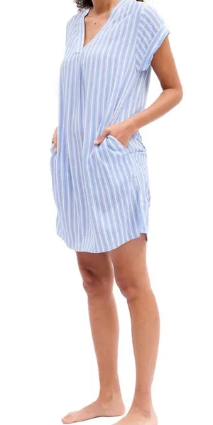 Gap Women’s Short Sleeve V-Neck Dress thumbnail 1
