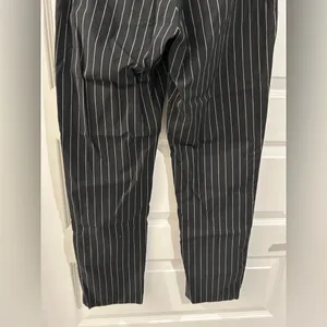 Lauren Ralph Lauren Pinstripe Pants Black White Size 10 thumbnail 9