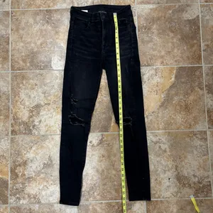 American Eagle Super Hi-Rise Jegging 000 Short thumbnail 5