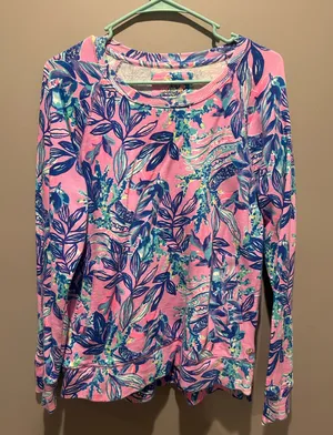 Lilly Pulitzer Luxletic Crewneck thumbnail 1