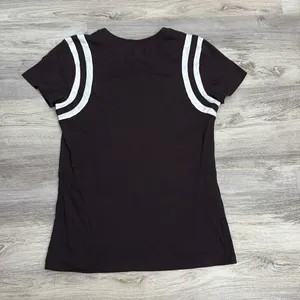 NFL Team Apparel Brown & White Cleveland Browns Football Women's Tee Size Medium thumbnail 4