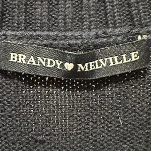 Brandy Melville Blue Sweater Vest Top O/S thumbnail 3