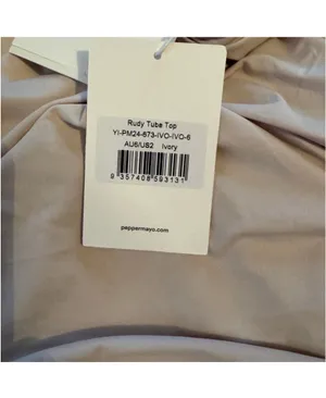 Peppermayo Exclusive - Rudy Tube Top - Ivory thumbnail 2