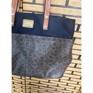 Calvin Klein Black And‎ Brown Tote Bag thumbnail 3