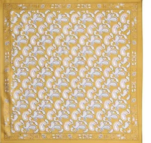Shiraleah Chicago Wyatt Scarf Gold Paisley Woven Square Scarf Womens 07-28-018 thumbnail 1