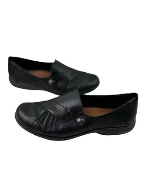 -Cobb Hill Paulette Slip On Loafers Womens Size 8.5 Black Leather Comfort Shoes thumbnail 9