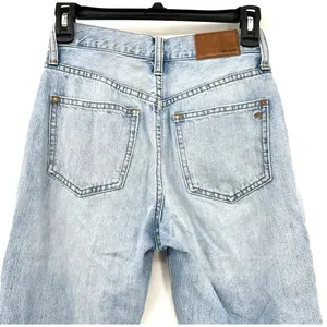 Madewell size 23 the perfect vintage‎ jean light wash 100% cotton blue jeans thumbnail 4