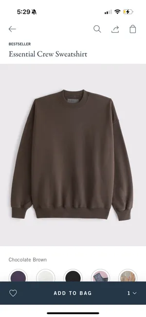 Abercrombie Sweatshirt Crewneck thumbnail 6