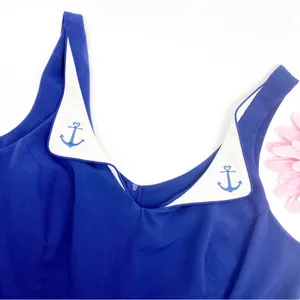 ModCloth X RockSteady Pinup Rockabilly Nautical Anchor Fit & Flare Midi Dress thumbnail 5