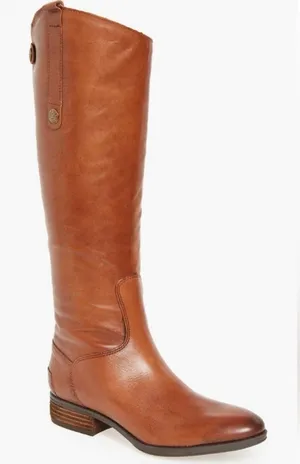Sam Edelman Tan Leather Over the Knee Boots thumbnail 1