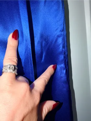 Sau Lee x Revolve One Shoulder Preston Dress - Egyptian Blue thumbnail 3