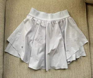NEW🎾 Lululemon Court Rival High-Rise Tennis Skirt Long Blissful Blue Size 4 thumbnail 1