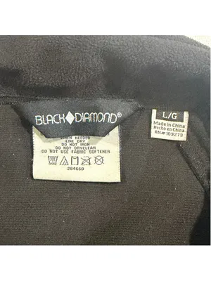 Black Diamond Women’s L Black Full Zip Soft Shell Outdoor Jacket thumbnail 4