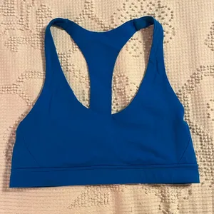 Lululemon Break Free Bra Nulux, Amalfi Blue, size 8 thumbnail 1