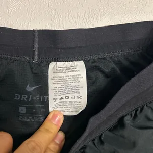 Nike Dri-FIT Black Running Shorts Reflective Logo Men’s Size Small thumbnail 4