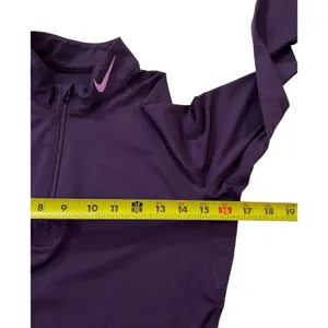 Nike Purple Athletic Top w/ Thumb Hole Women Size Small | 31-22 thumbnail 6