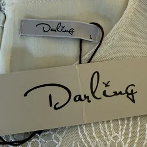 NWT‎ Anthropologie Darling Cream Ivory Lace Trim Dress Large Bridal Wedding thumbnail 7