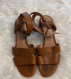 Madewell Sandals Size 7.5 Leather Upper Lining And Sole See All Photos thumbnail 4