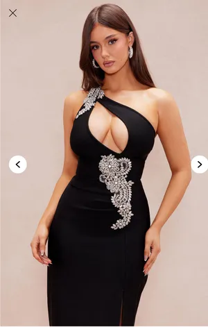 Lush Embellish Bandaged Maxi Dress thumbnail 2