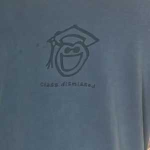 Life is Good Tee Graduate Short Sleeve Shirt Blue Cotton Womens Men Small thumbnail 7