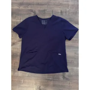FIGS Technical Collection Women’s Scrub Top Purple Size XL Medical Nurse Doctor thumbnail 6