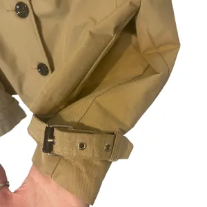 Merona Vintage Y2k Women's Size Large Tan Button Academia Jacket‎ Coat thumbnail 4