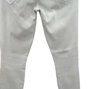 Mother Denim Looker Ankle Fray Jeans in Glass Slipper‎ White Size 26 thumbnail 11