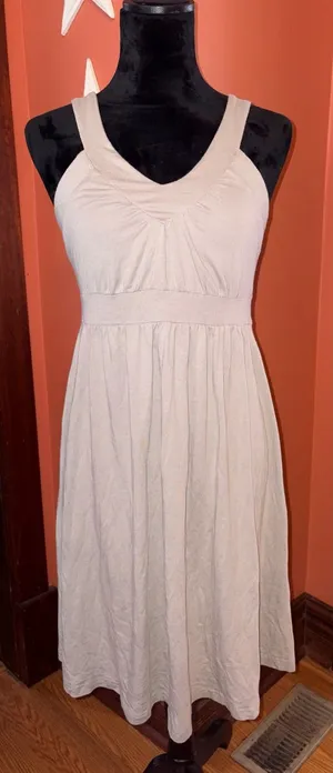 Old navy maternity gray dress thumbnail 1