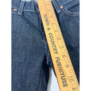 7 For‎ All Mankind Roxanne Slim Straight Leg Jeans Women 27 Dark Indigo USA Chic thumbnail 10