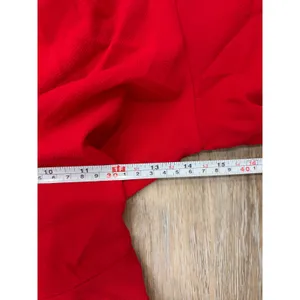 Princess Polly Agnetha Mini Dress Red Wrap Ruffle Long Sleeve NWT Size 8 thumbnail 5