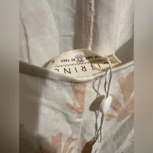 Citrine Swim Leta Dress $169 Hawaiian Shell‎ Tan Reef Resortwear Beach Tank Maxi thumbnail 4