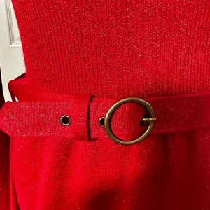 Free People red French Girl dress thumbnail 6