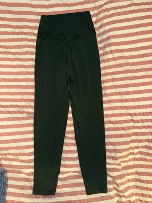 Offline by aerie crossover green leggings thumbnail 2
