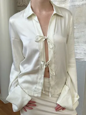 Djerf Avenue Occasion Top Cream thumbnail 1