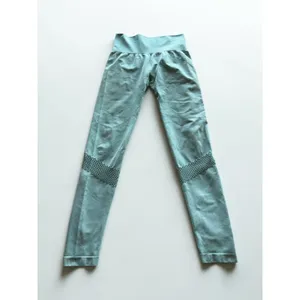 NVGTN Women Sage Green‎ Seamless Mesh High Waist Leggings Size Small thumbnail 3
