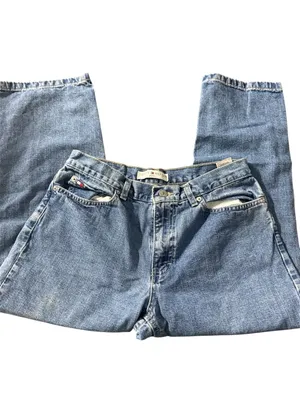 Tommy Hilfiger Size 8 ankle length High Rise Mom Jeans Vintage thumbnail 2