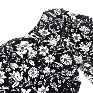 Free People Somthin Bout You Black & White Floral Bodysuit NWT Size Small thumbnail 3