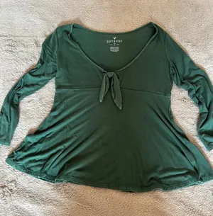 American Eagle Soft and Sexy Babydoll Top thumbnail 1