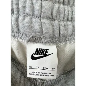 Nike Gray Fleece Jogger Sweatpants Embroidered Swoosh XS thumbnail 5