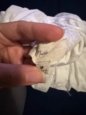 White babydoll dress thumbnail 4