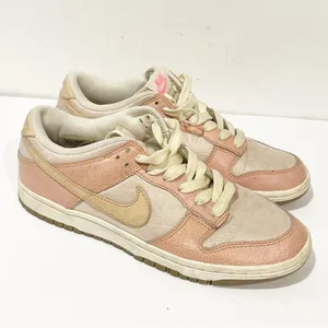 Nike Women’s Size 9 Pink Glitter Dunk Low Top‎ Sneaker thumbnail 3