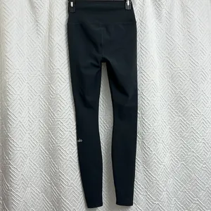 Alo Yoga‎ Ripped Warrior Gray Leggings Size XS thumbnail 4