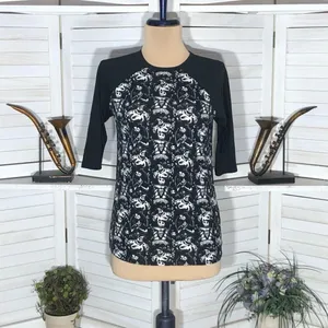 Disney Jack Skellington Nightmare Before Christmas Shirt gothic whimsigoth punk thumbnail 5