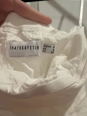 ThatsSoFetch White strapless dress thumbnail 2